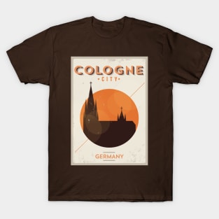 Cologne Poster Design T-Shirt